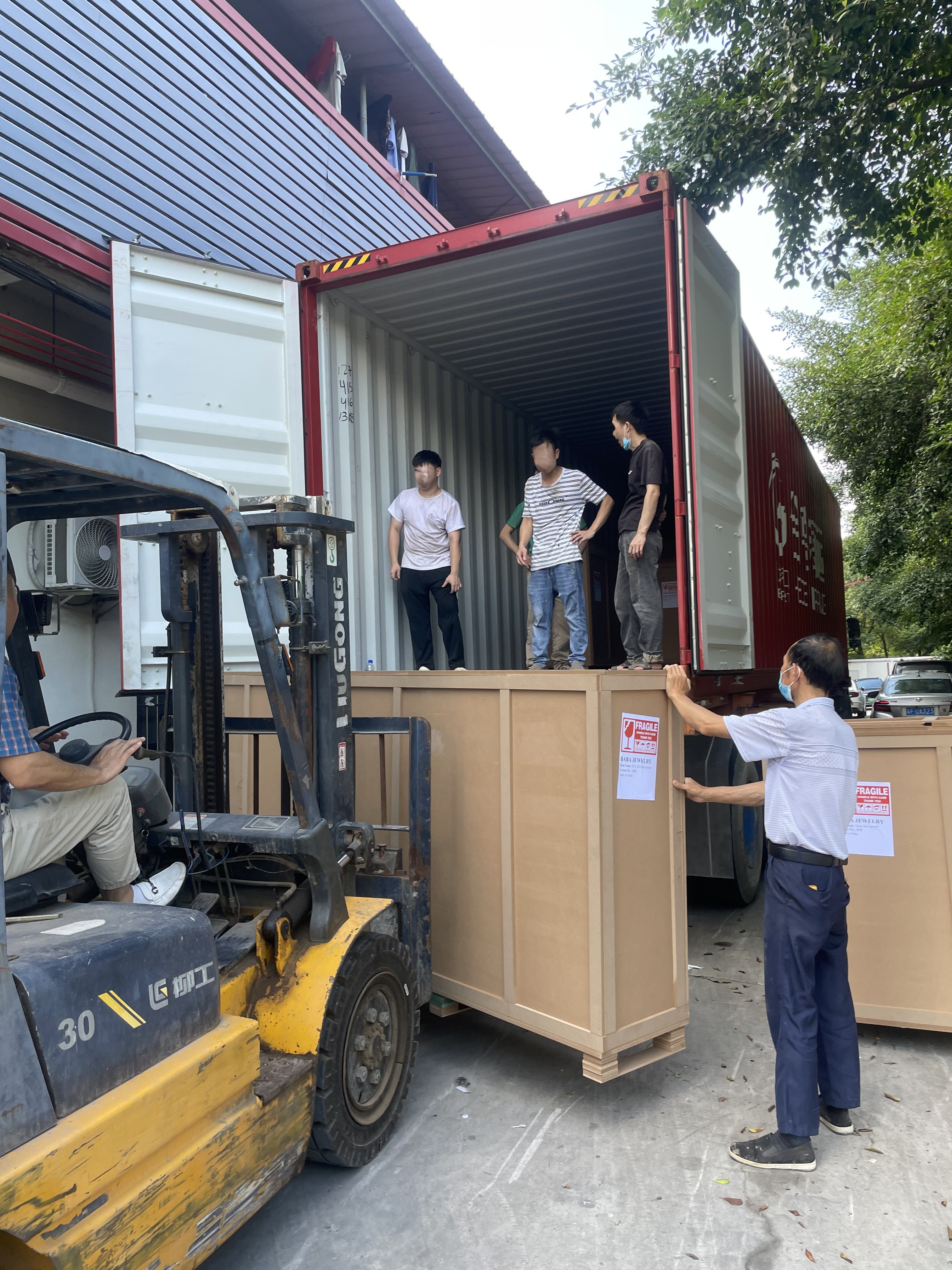 Container loading